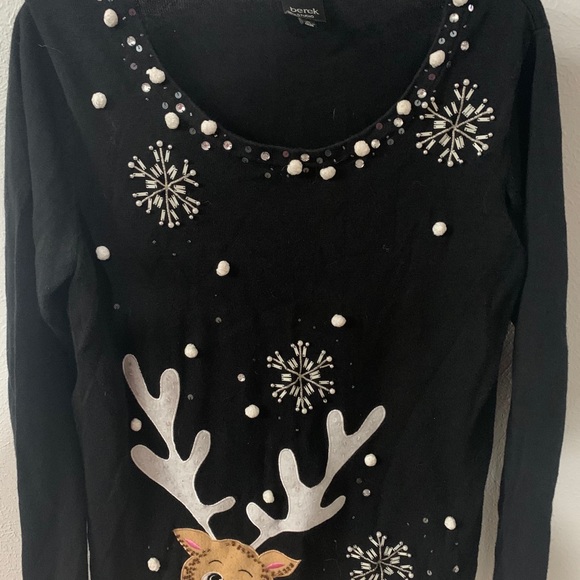 Berek Christmas Sweater M good shape - Picture 2 of 4